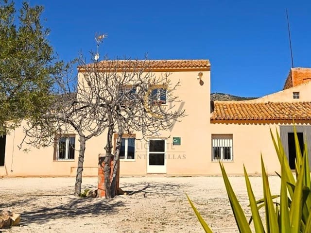 4 chambre Finca/Maison de Campagne à vendre à Pinoso - 195 000 € (Ref: 9561934)