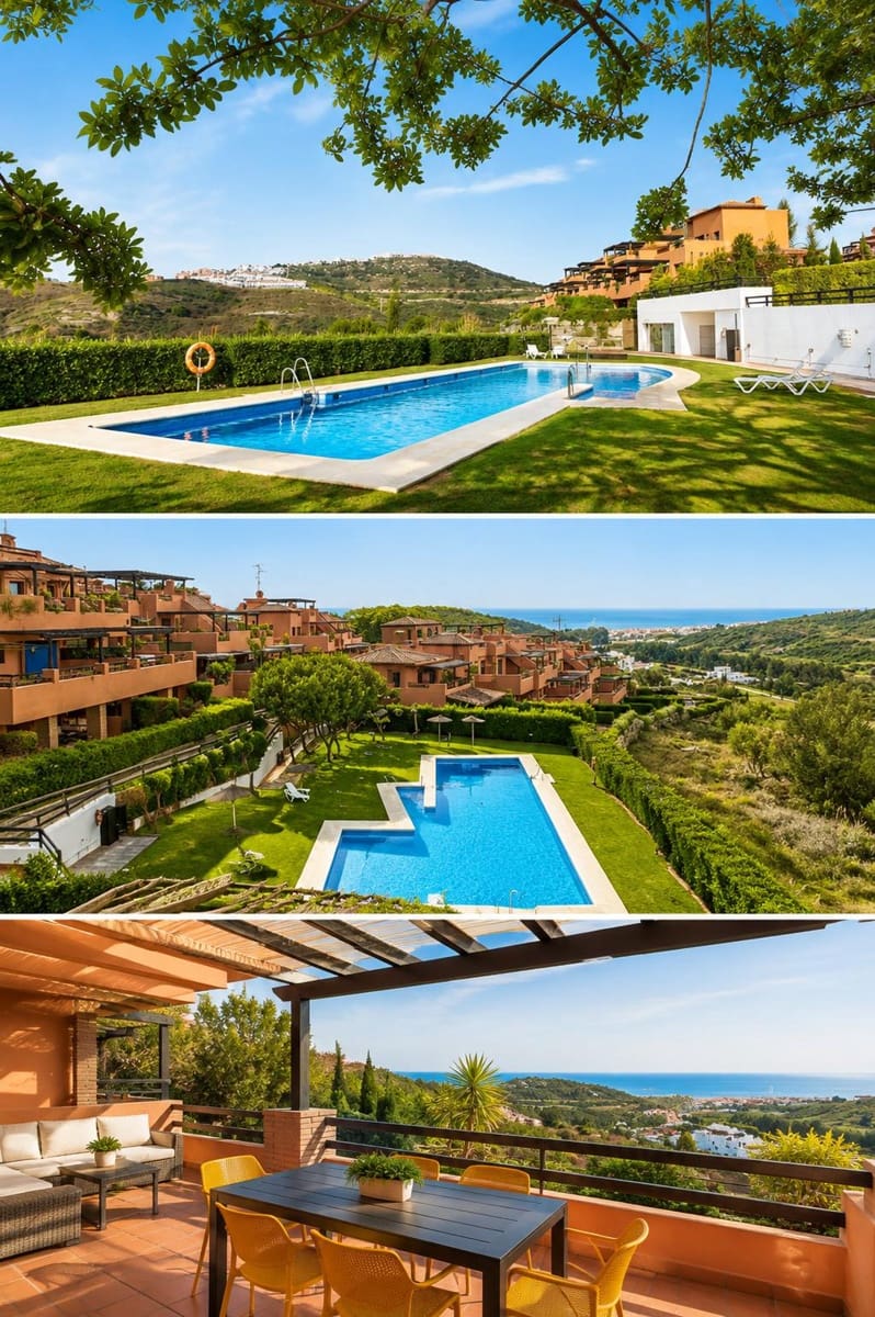 Piso de 3 habitaciones en Casares en venta con piscina garaje - 490.000 € (Ref: 10004845)