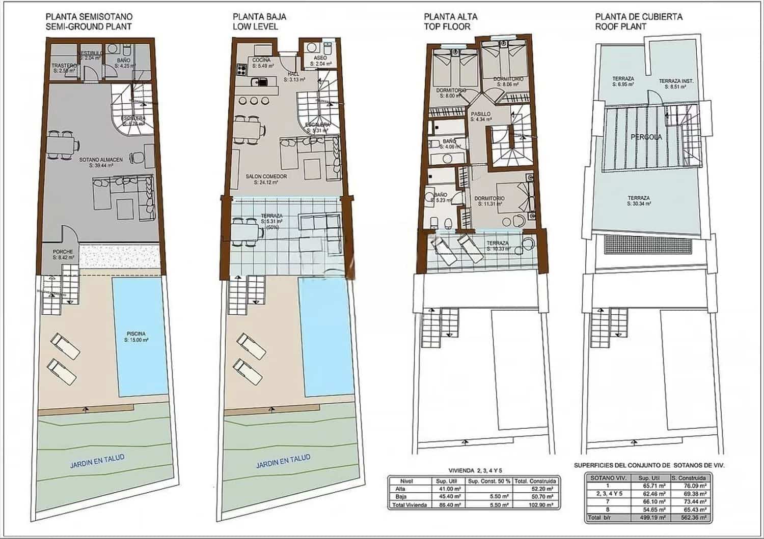 3 Zimmer Haus zu verkaufen in Nerja mit Pool Garage - 550.000 € (Ref: 9669497)