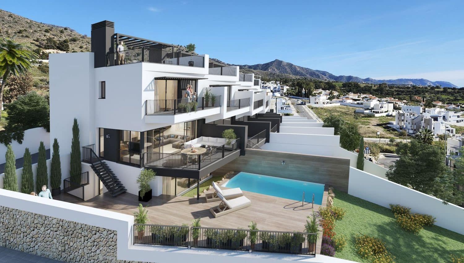 3 Zimmer Haus zu verkaufen in Nerja mit Pool Garage - 550.000 € (Ref: 9669497)