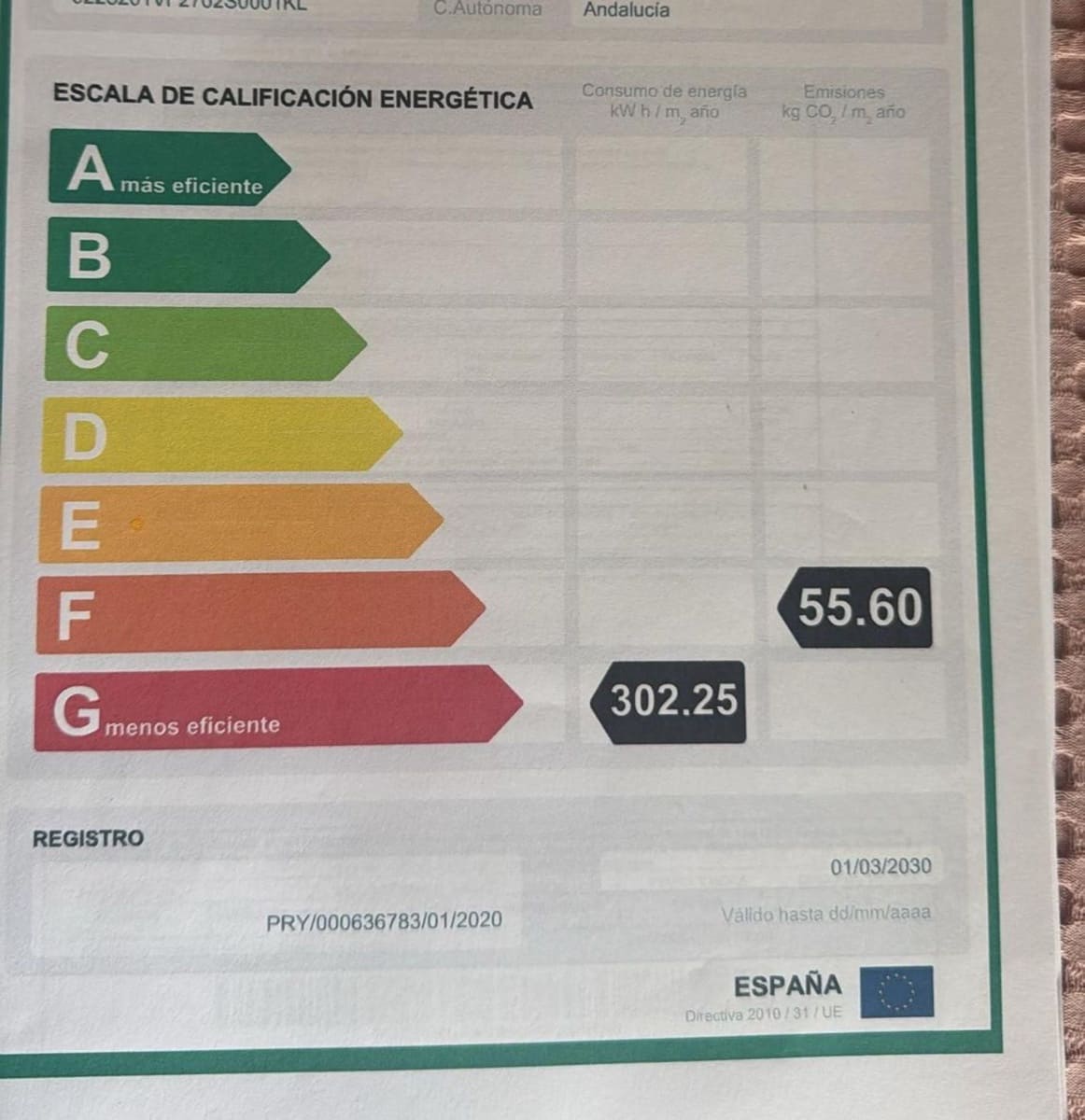 2 soverom Finca/Herregård til salgs i Frigiliana med garasje - € 165 000 (Ref: 9697977)
