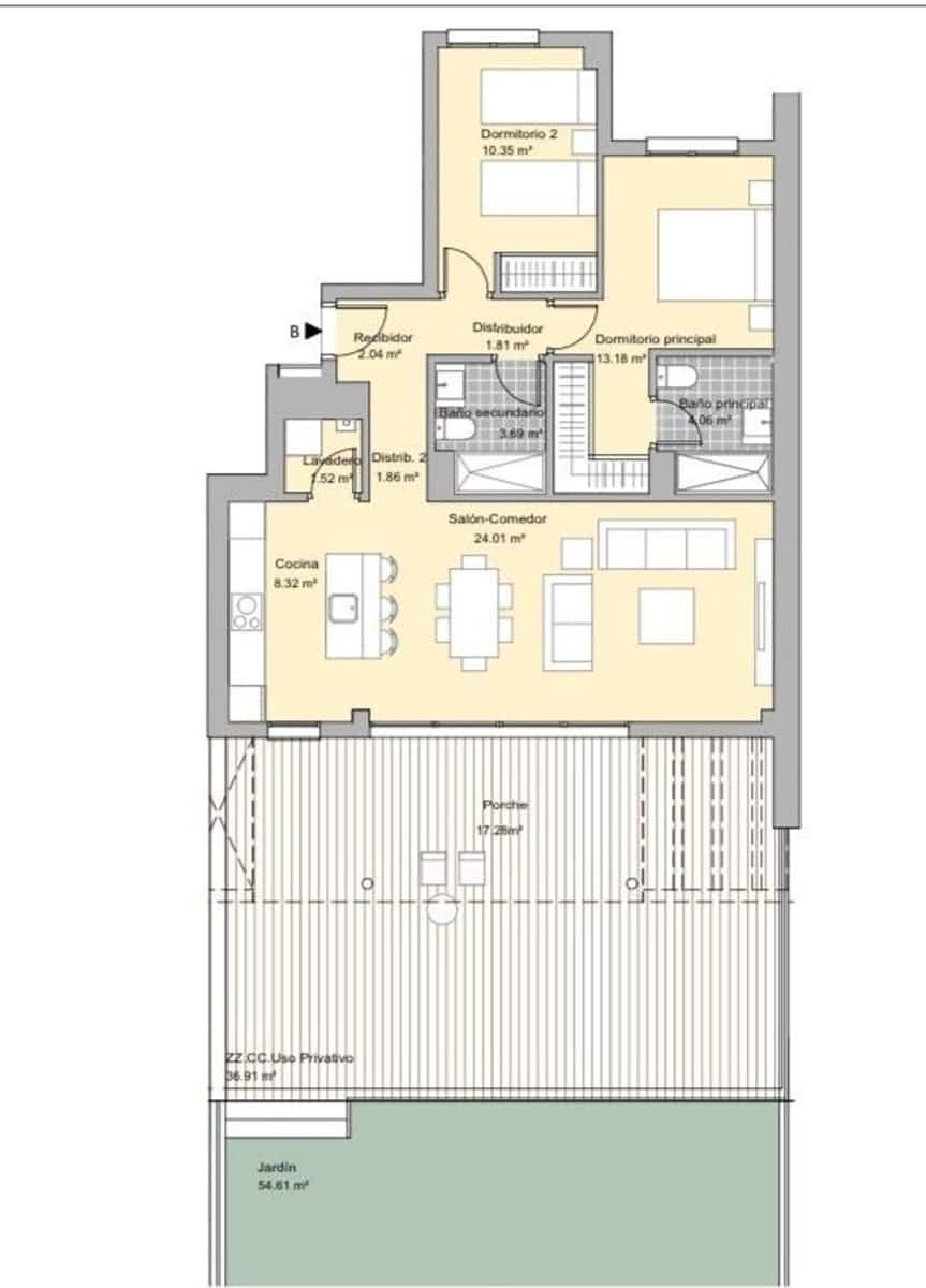 2 bedroom Apartment for sale in Bahia de Casares with pool garage - € 395,000 (Ref: 9697982)