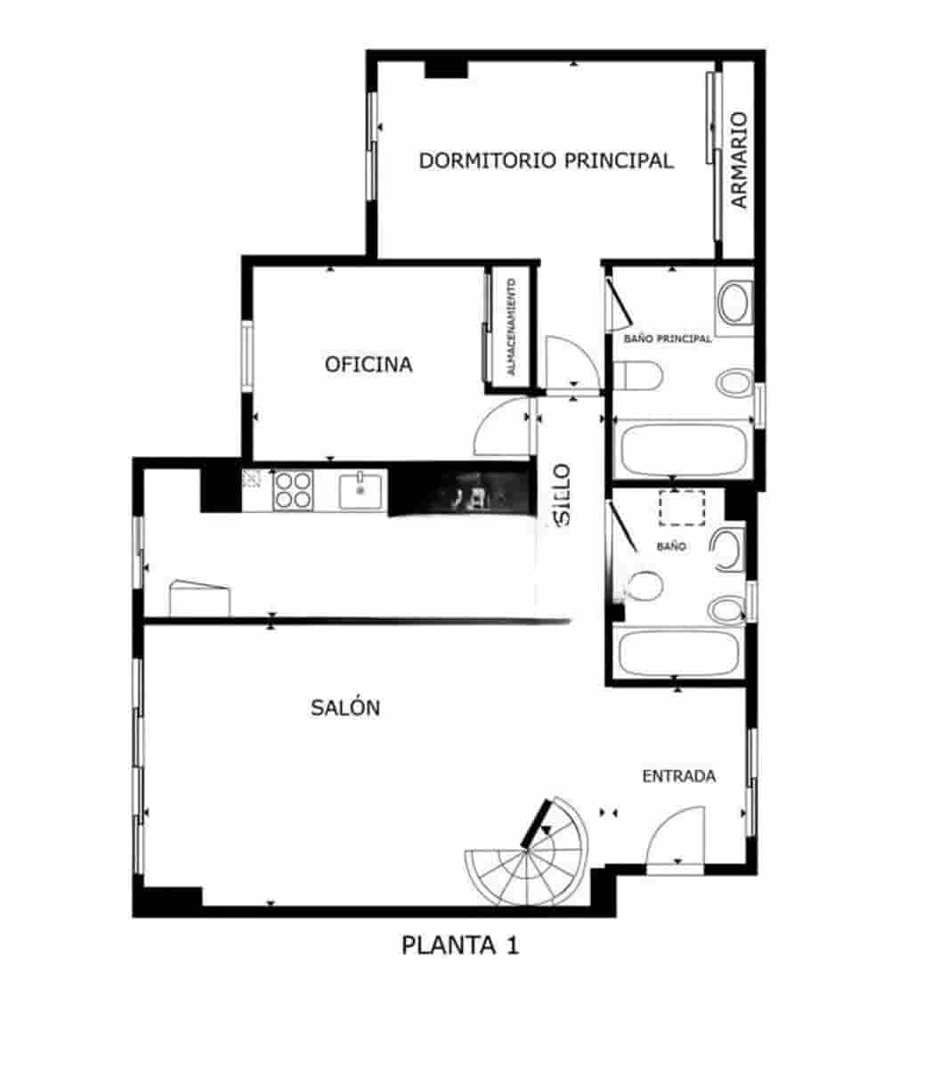 4 makuuhuone Huoneisto vuokrattavana paikassa Torrequebrada mukana uima-altaan 
autotalli - 2 500 € (Ref: 9763467)