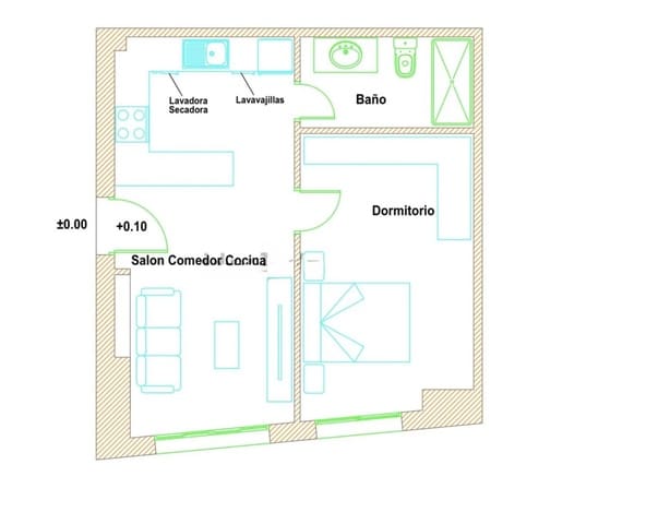 1 bedroom Apartment for sale in Torremolinos with garage - € 248,000 (Ref: 9763468)