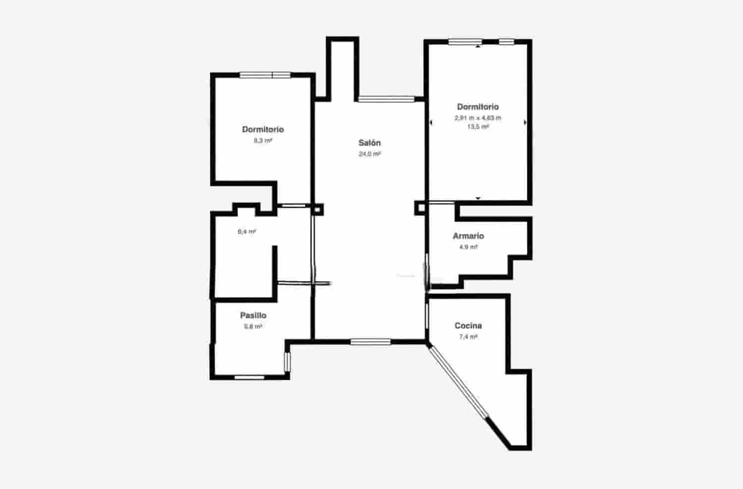 2 soverom Leilighet til salgs i Malaga by med garasje - € 297 000 (Ref: 9793909)