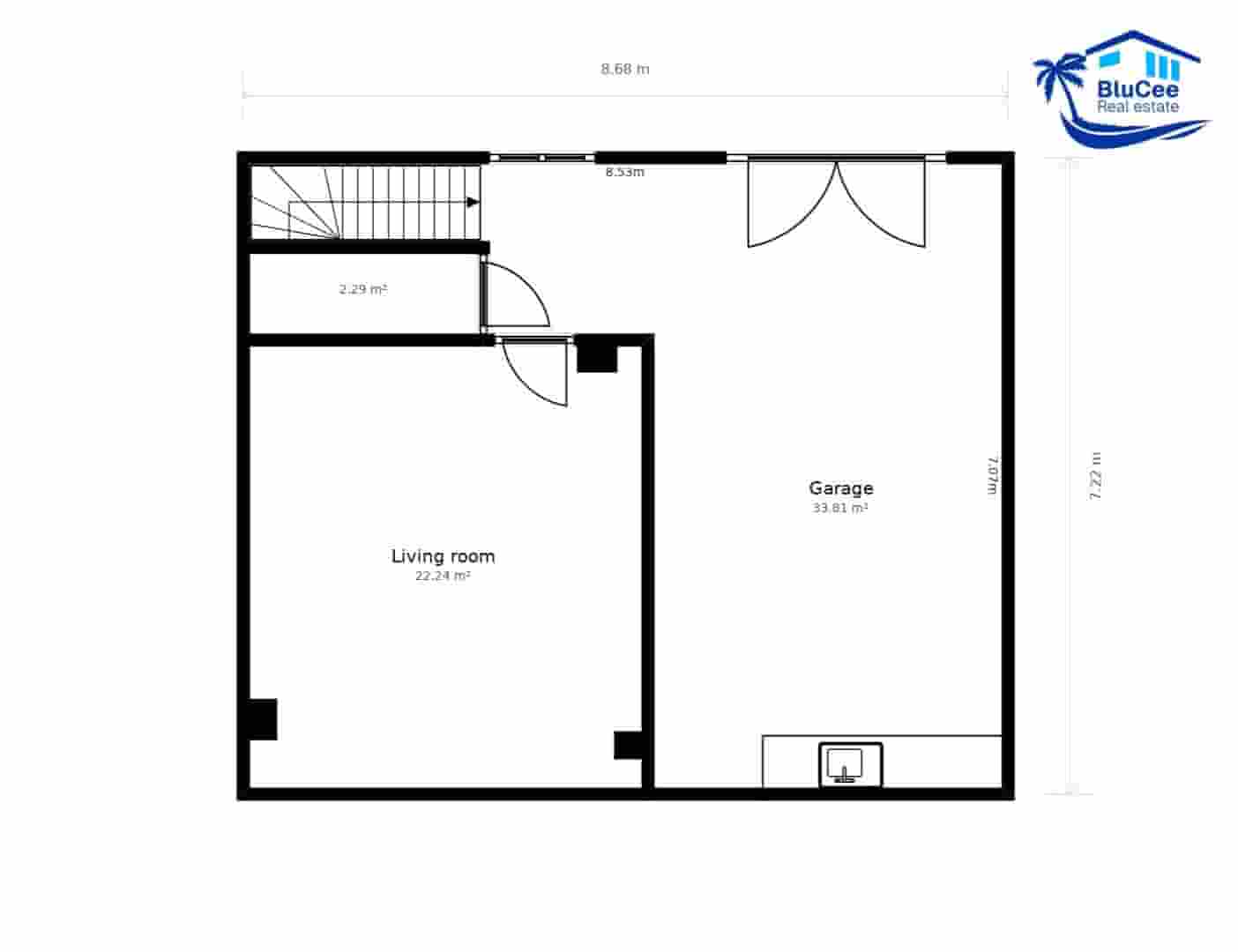 3 soveværelse Byhus til salg i Mondron - € 185.000 (Ref: 8420742)