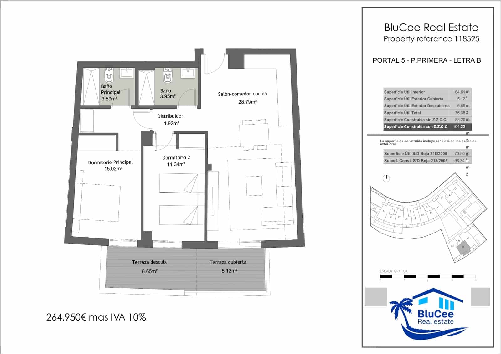 2 quarto Apartamento para venda em Velez-Malaga com piscina garagem - 264 950 € (Ref: 9196886)