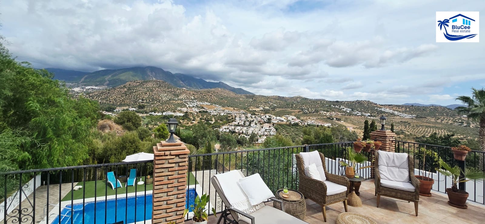 3 soveværelse Villa til salg i Vinuela med swimmingpool garage - € 349.000 (Ref: 9301920)