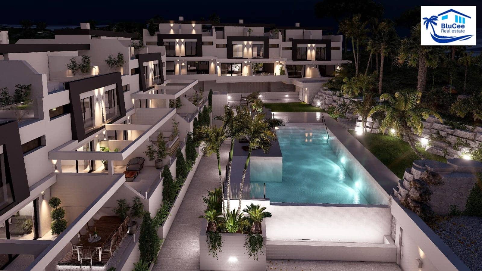 3 soveværelse Semi-Rækkehus til salg i Rincon de la Victoria med swimmingpool garage - € 545.000 (Ref: 9689923)