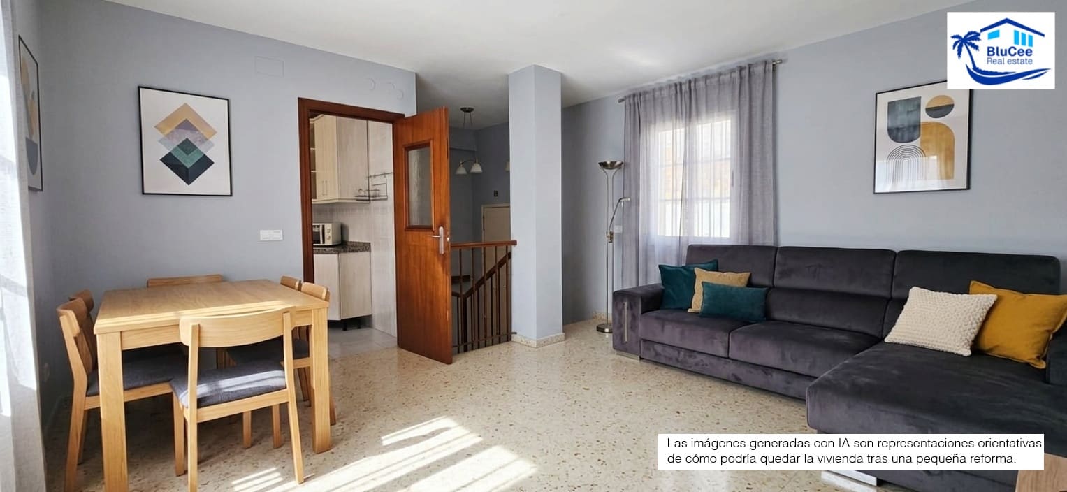 3 soveværelse Byhus til salg i Rincon de la Victoria med garage - € 355.000 (Ref: 9839755)