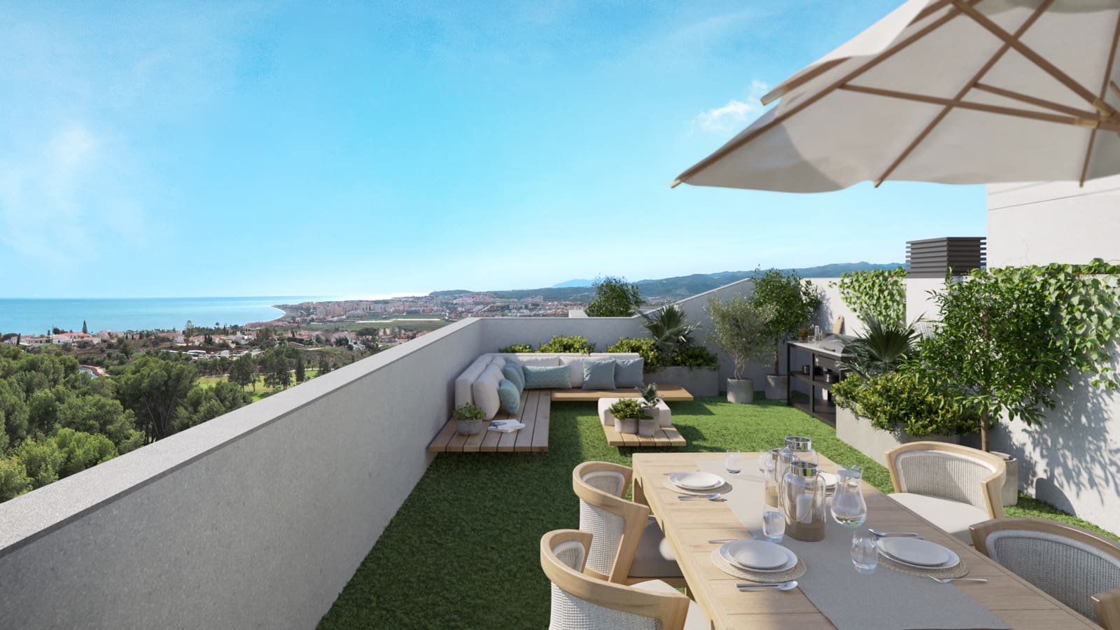 Apartamento de 2 habitaciones en Caleta de Vélez en venta con piscina garaje - 258.000 € (Ref: 9855995)