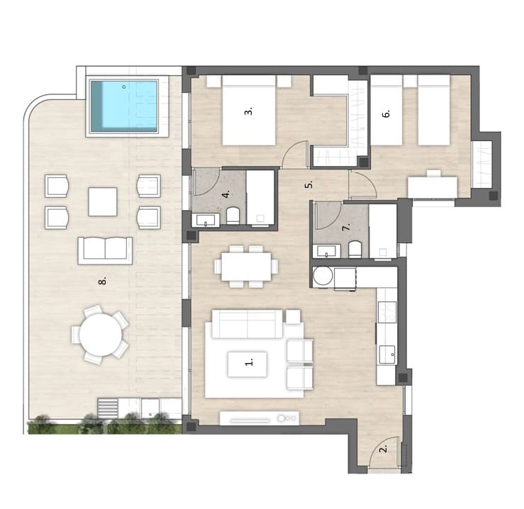 2 soveværelse Lejlighed til salg i Torre del Mar med swimmingpool garage - € 375.900 (Ref: 9909014)
