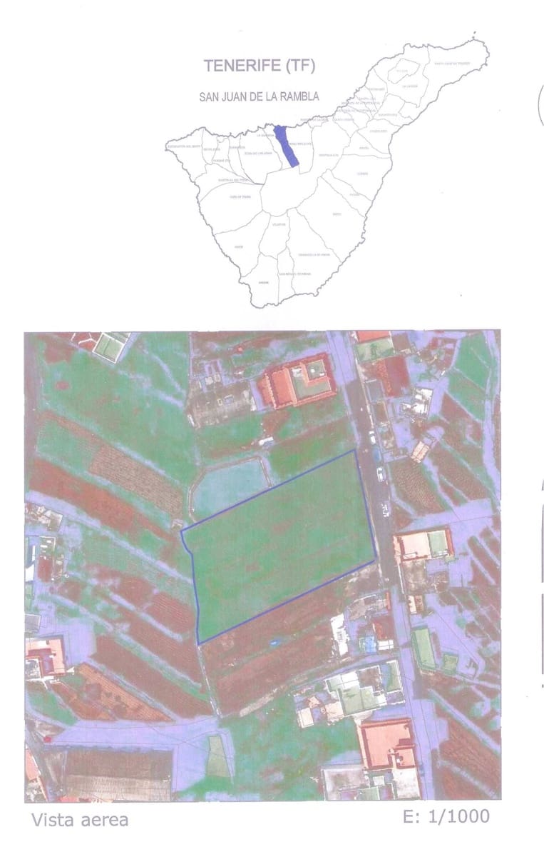 Undeveloped Land for sale in San Juan de la Rambla - € 83,000 (Ref: 10012886)