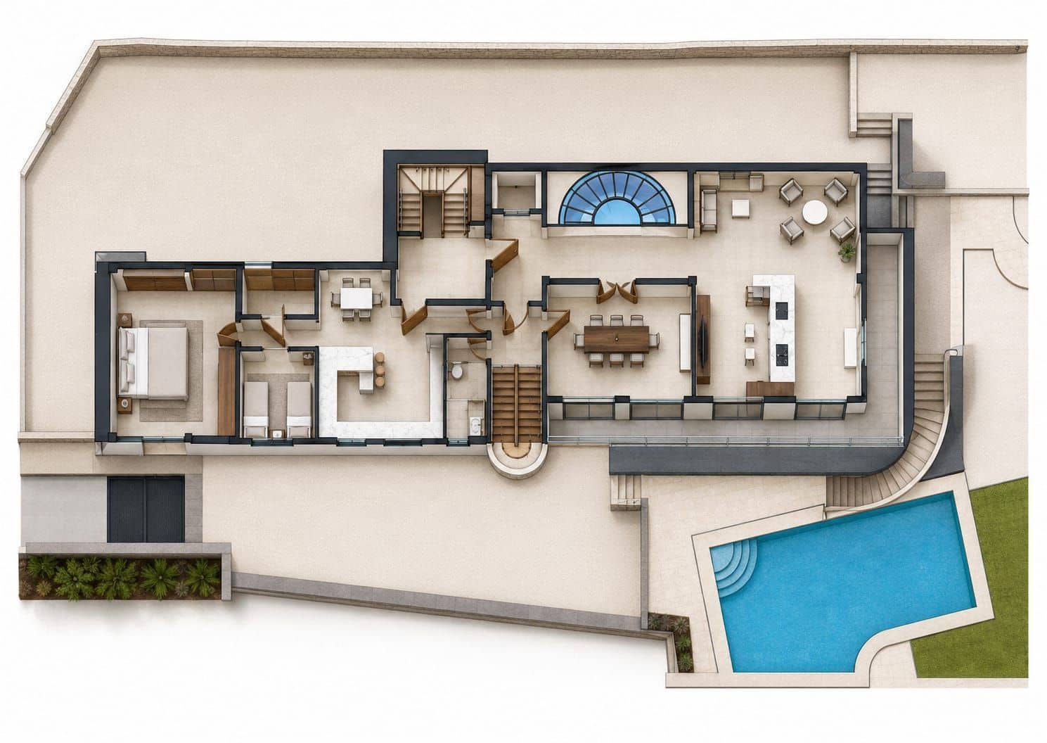 Villa til salg i Santa Cruz de Tenerife med garage - € 2.500.000 (Ref: 10022052)