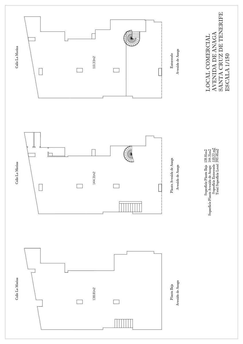 Kaupallinen myytävänä paikassa Santa Cruz de Tenerife - 600 000 € (Ref: 10080502)
