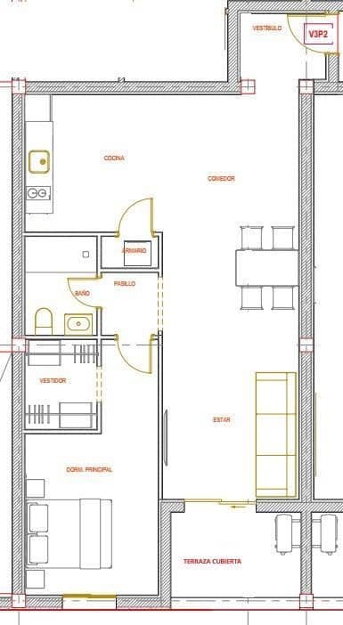 3 makuuhuone Asunto myytävänä paikassa Santa Cruz de Tenerife mukana 
autotalli - 299 000 € (Ref: 9555231)