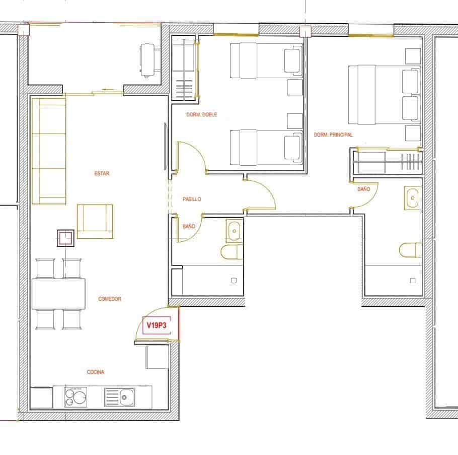 3 makuuhuone Asunto myytävänä paikassa Santa Cruz de Tenerife mukana 
autotalli - 299 000 € (Ref: 9555231)