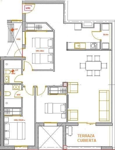 3 makuuhuone Asunto myytävänä paikassa Santa Cruz de Tenerife mukana 
autotalli - 299 000 € (Ref: 9555231)