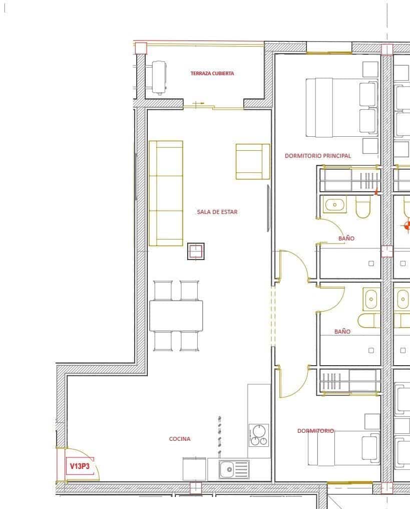3 makuuhuone Asunto myytävänä paikassa Santa Cruz de Tenerife mukana 
autotalli - 299 000 € (Ref: 9555231)