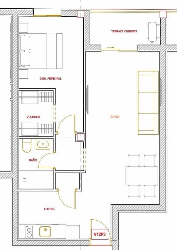 3 makuuhuone Asunto myytävänä paikassa Santa Cruz de Tenerife mukana 
autotalli - 299 000 € (Ref: 9555231)