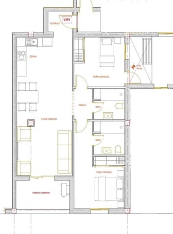 3 makuuhuone Asunto myytävänä paikassa Santa Cruz de Tenerife mukana 
autotalli - 299 000 € (Ref: 9555231)