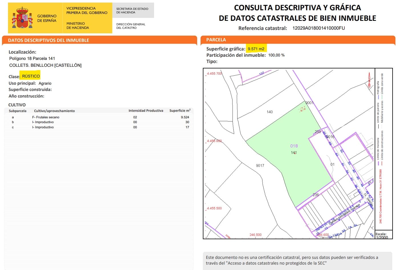 3 sovrum Hus till salu i Benlloch med garage - 155 000 € (Ref: 9324360)