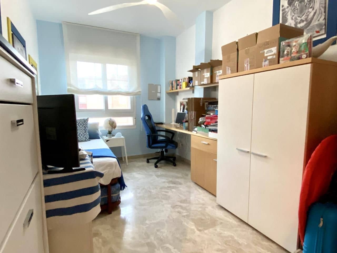 Appartement de 3 chambres à louer à Malaga ville avec piscine garage - 1 450 € (Ref: 10139201)