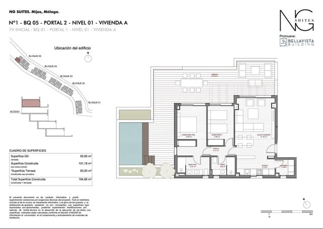 2 bedroom Flat for sale in Mijas Costa, Mijas - € 890,000 (Ref: 9376654)