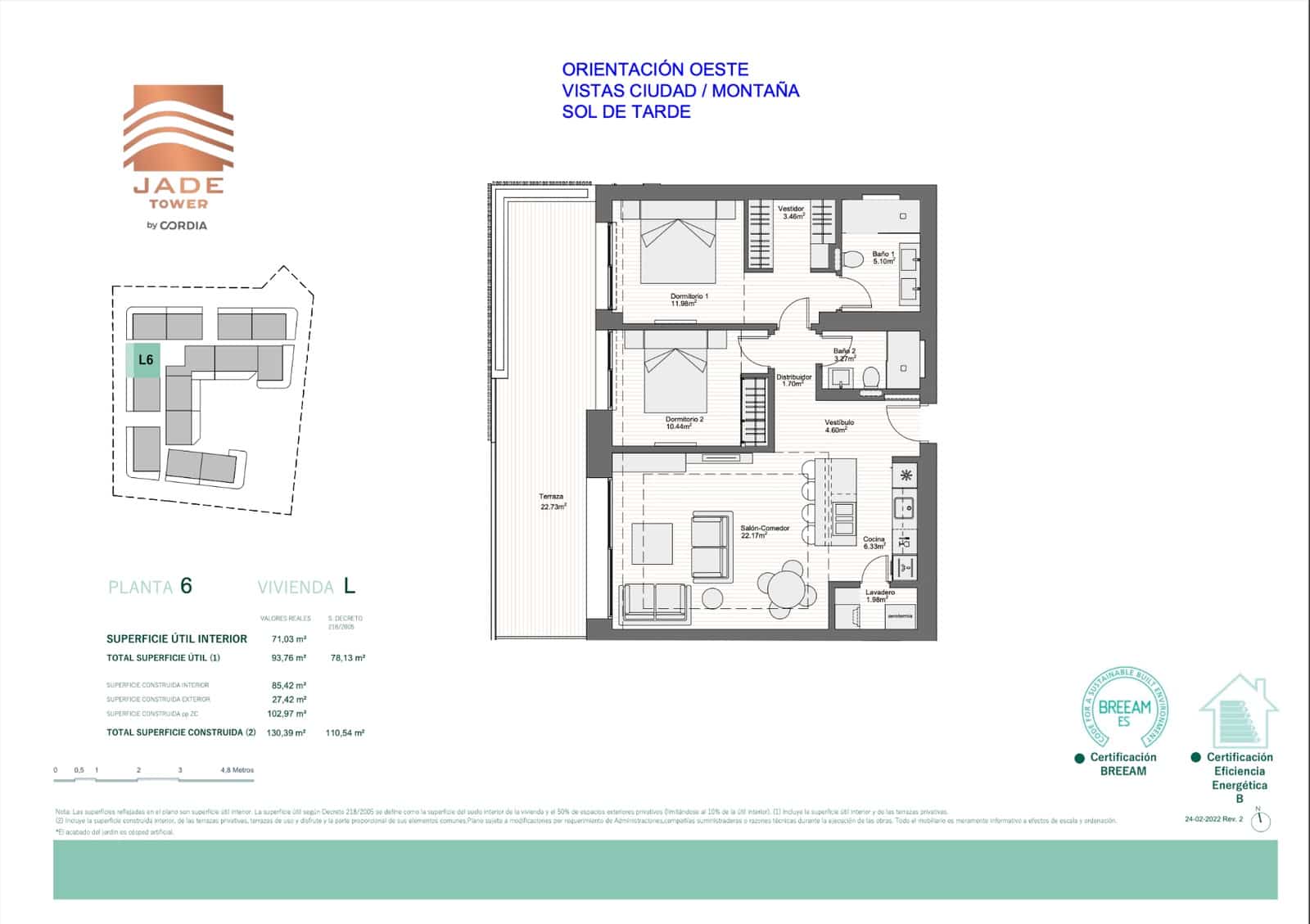 Piso de 2 habitaciones en Fuengirola en venta con piscina garaje - 659.500 € (Ref: 9376658)
