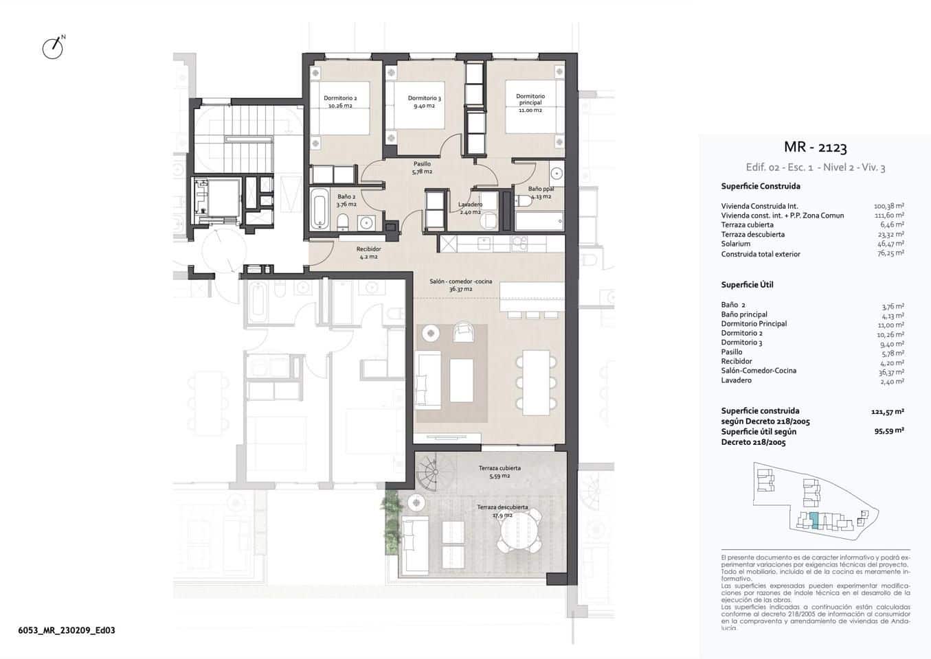 3 makuuhuone Asunto myytävänä paikassa Benalmadena - 614 000 € (Ref: 9376663)