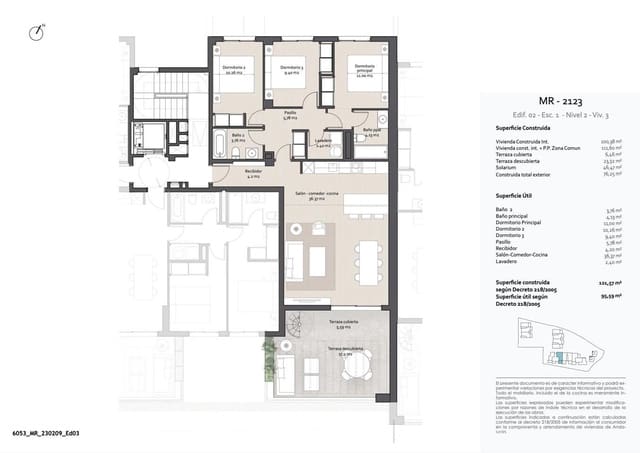 3 makuuhuone Asunto myytävänä paikassa Benalmádena - 614 000 € (Ref: 9376663)