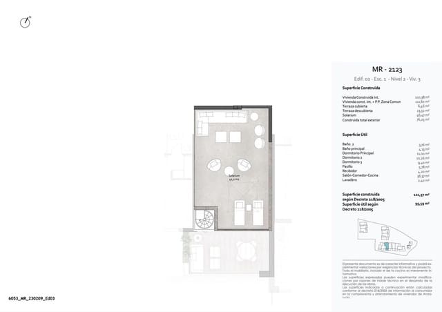3 makuuhuone Asunto myytävänä paikassa Benalmádena - 614 000 € (Ref: 9376663)