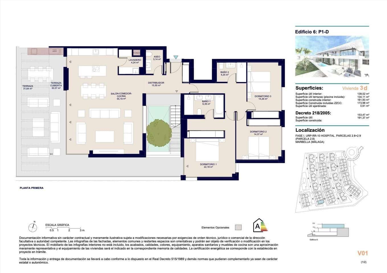 Piso de 3 habitaciones en Marbella en venta - 1.425.000 € (Ref: 9376668)