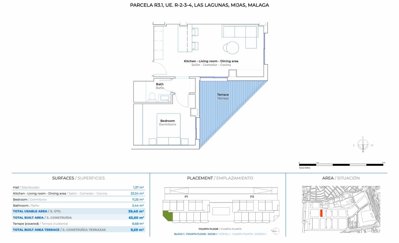1 bedroom Apartment for sale in Mijas Costa with pool garage - € 251,600 (Ref: 9382417)