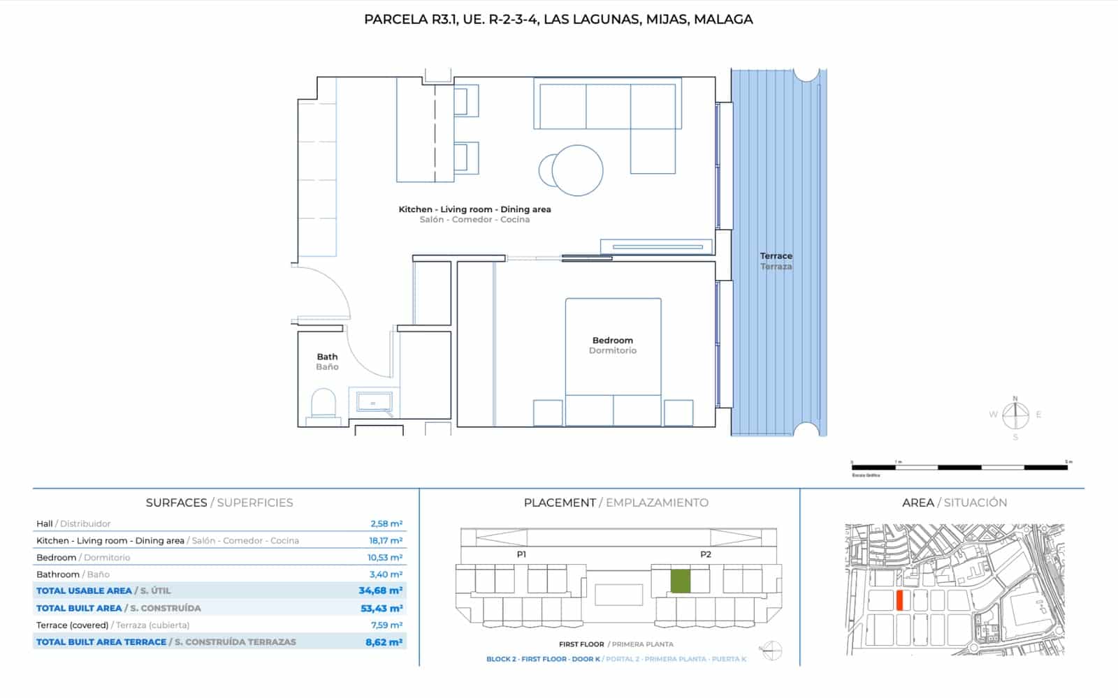 1 bedroom Apartment for sale in Mijas Costa with pool garage - € 251,600 (Ref: 9382417)