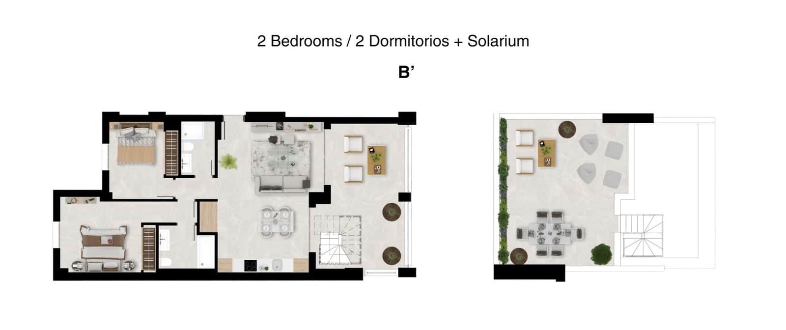 2 Zimmer Wohnung zu verkaufen in Mijas mit Pool Garage - 370.000 € (Ref: 9508476)