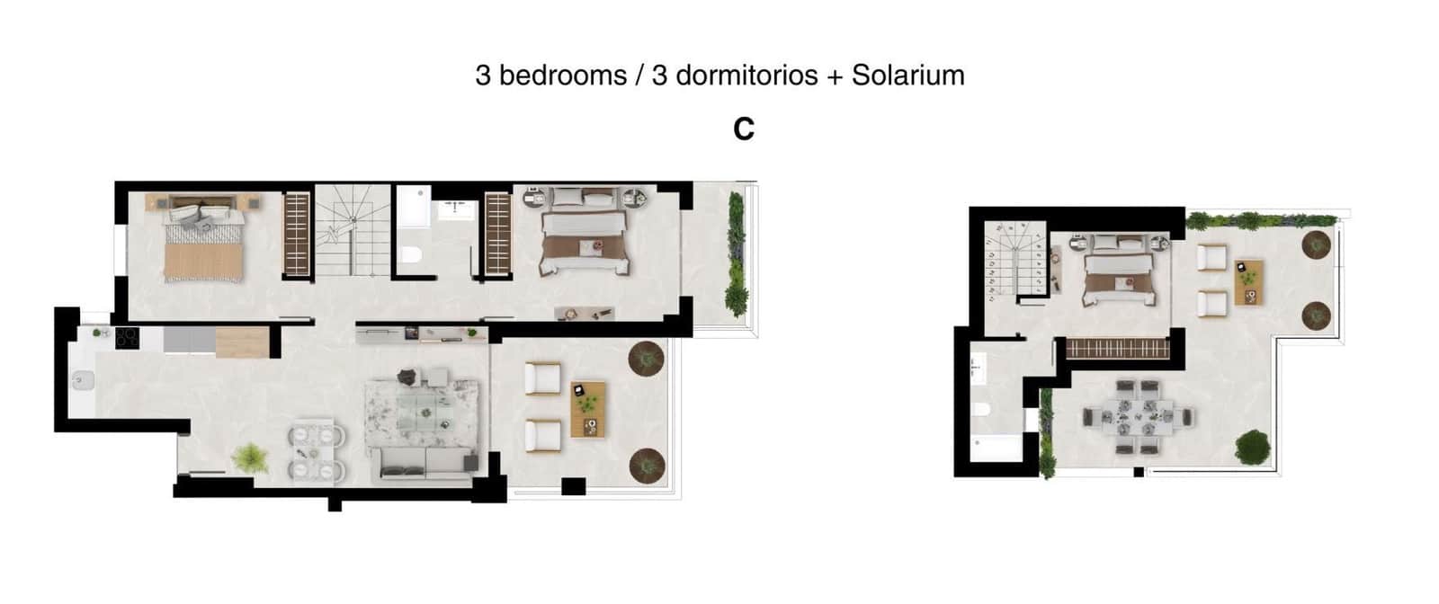 3 slaapkamer Flat te koop in Mijas met zwembad garage - € 455.000 (Ref: 9530072)