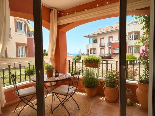 2 chambre Appartement à vendre à Benalmadena Costa, Benalmádena avec piscine garage - 299 500 € (Ref: 9827446)