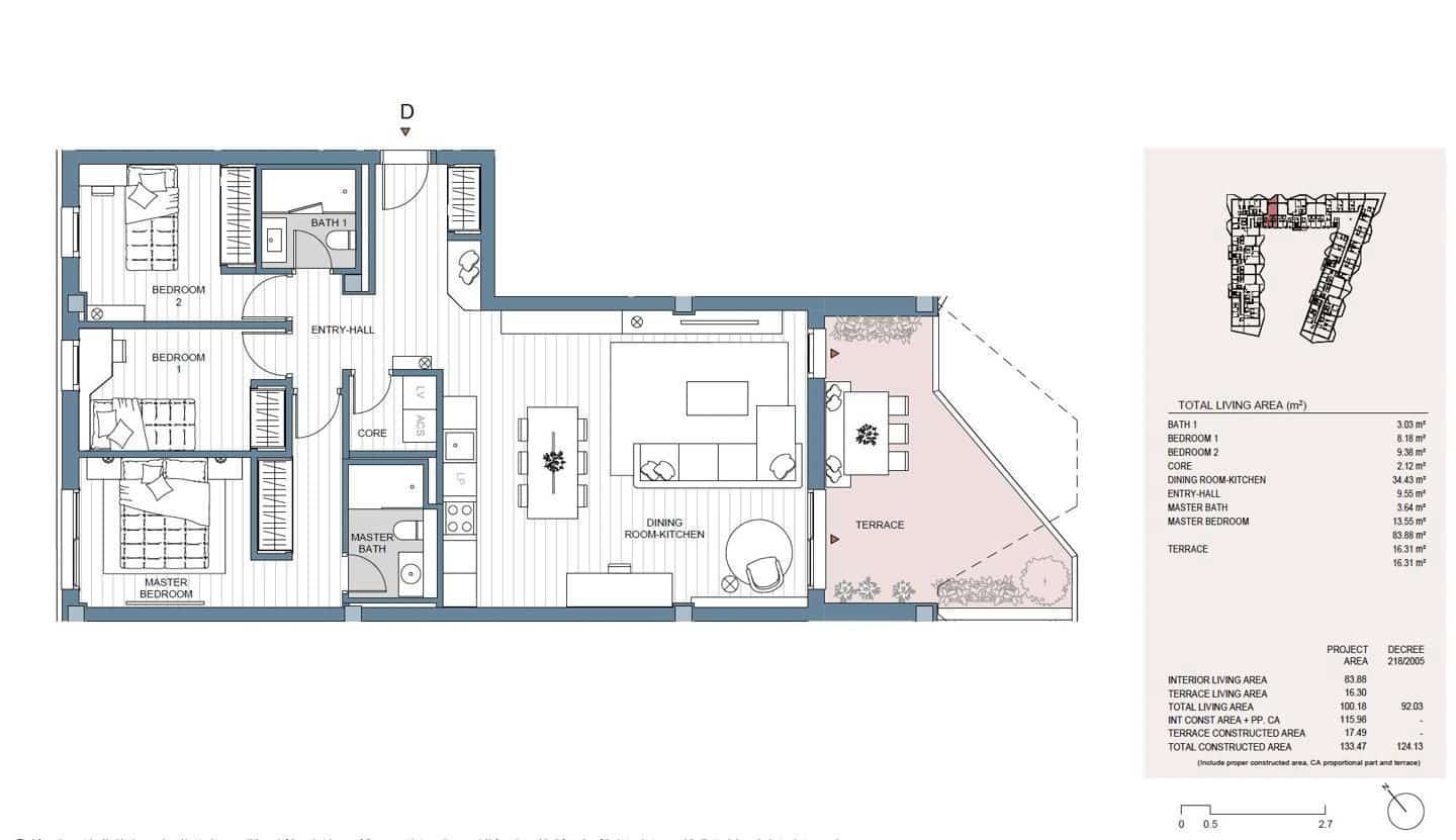 3 bedroom Flat for sale in Mijas Costa with pool garage - € 533,500 (Ref: 9842635)