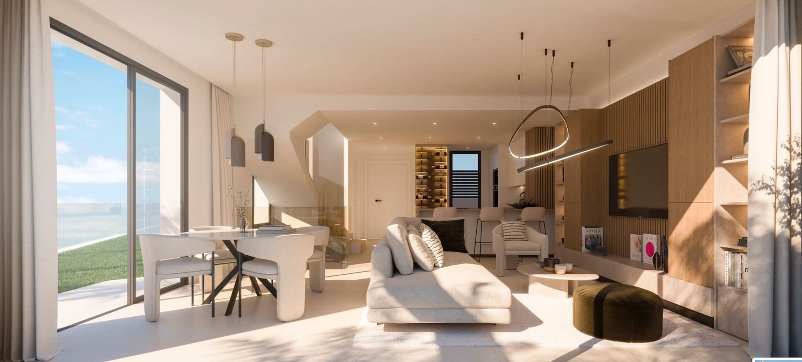 3 Zimmer Doppelhaus zu verkaufen in Mijas mit Pool Garage - 1.150.000 € (Ref: 9898974)