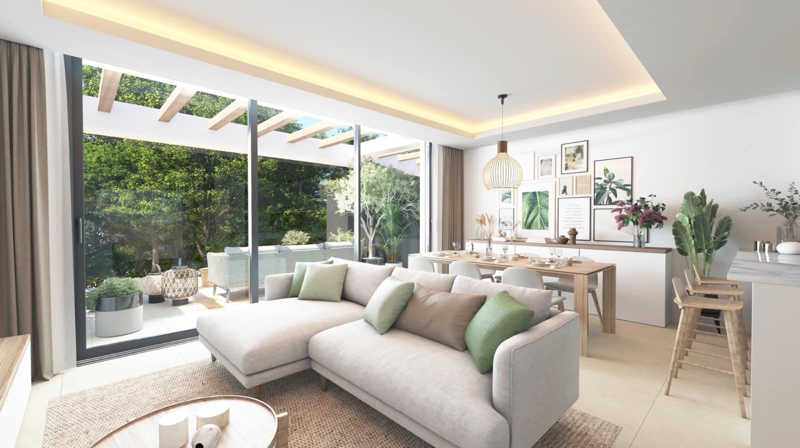 Pareado de 3 habitaciones en Mijas en venta - 1.099.000 € (Ref: 9903809)