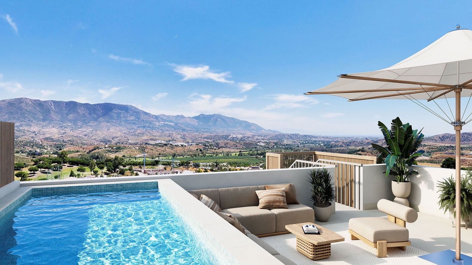 Piso de 3 habitaciones en Mijas en venta con piscina garaje - 652.900 € (Ref: 9926861)