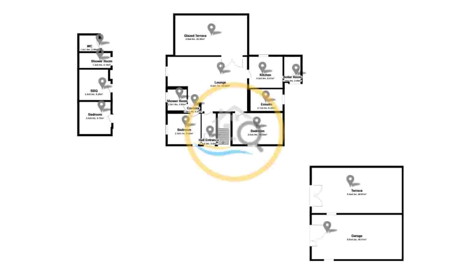 3 sypialnia Willa na sprzedaż w Pilar de la Horadada z basenem garażem - 435 000 € (Ref: 8960764)