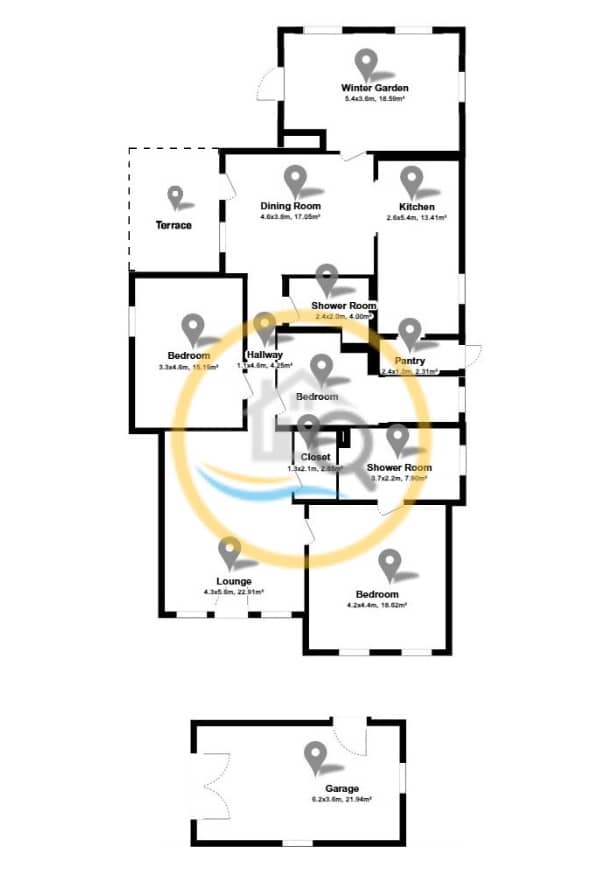 3 soveværelse Villa til salg i Pinar de Campoverde med swimmingpool garage - € 450.000 (Ref: 9369051)