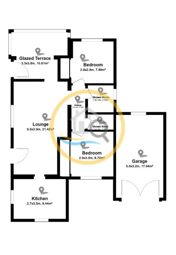 Chalet de 2 habitaciones en Pinar de Campoverde en venta con garaje - 279.950 € (Ref: 9449714)