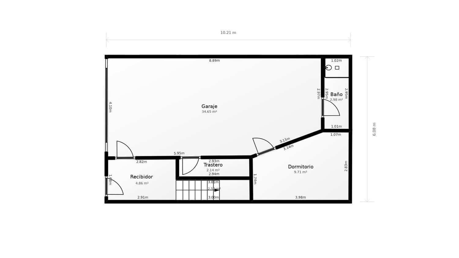 4 sovrum Hus till salu i Sant Carles de la Rapita med garage - 169 900 € (Ref: 10086174)