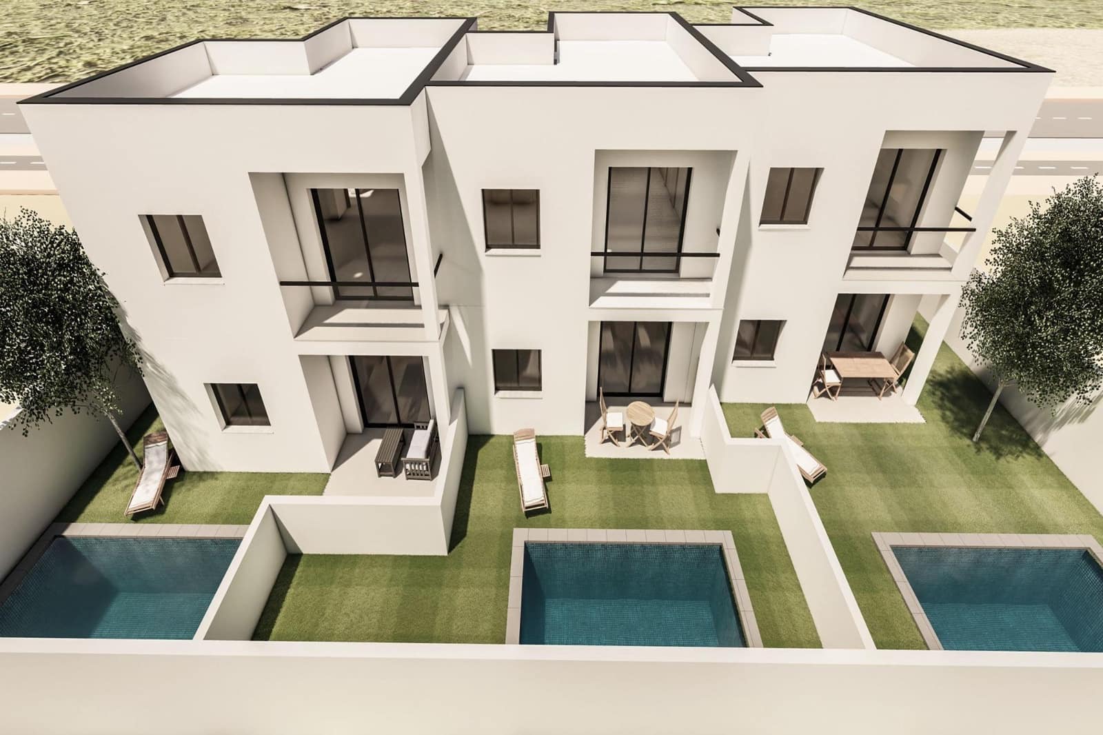 4 soveværelse Semi-Rækkehus til salg i Deltebre med swimmingpool - € 300.000 (Ref: 8948673)