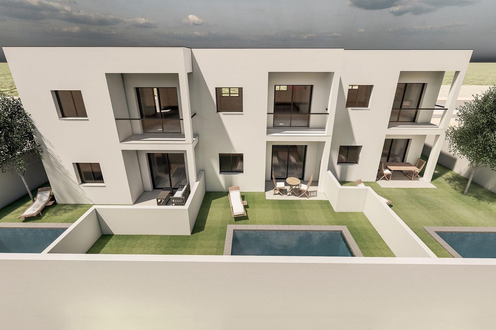 4 soveværelse Semi-Rækkehus til salg i Deltebre med swimmingpool - € 300.000 (Ref: 8948673)