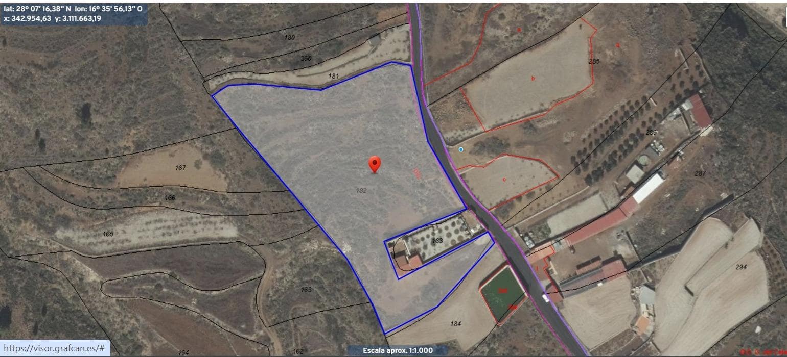Ubebygd land til salgs i Charco del Pino - € 68 000 (Ref: 9629940)