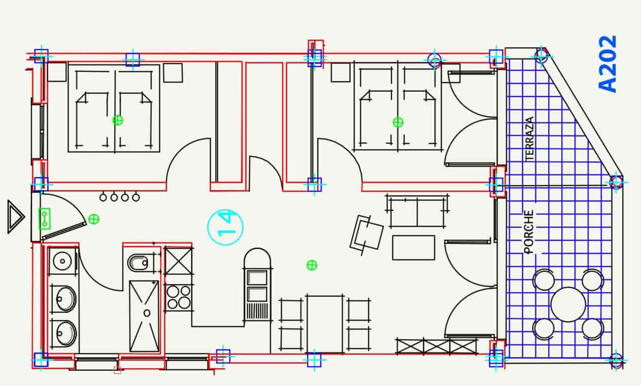 2 makuuhuone Huoneisto myytävänä paikassa Benissa mukana uima-altaan - 335 000 € (Ref: 10041343)